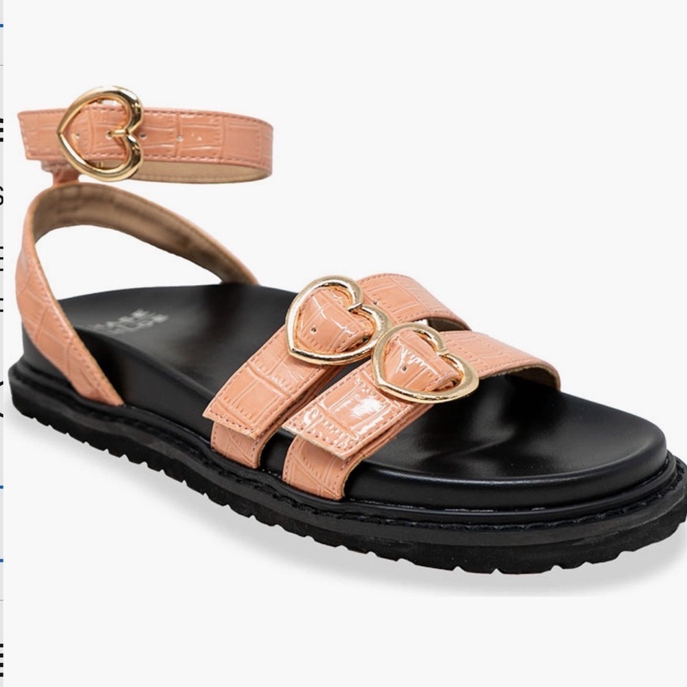 CHASE AND CHLOE. Elaxi Flatform
Sandal (Women) size 8